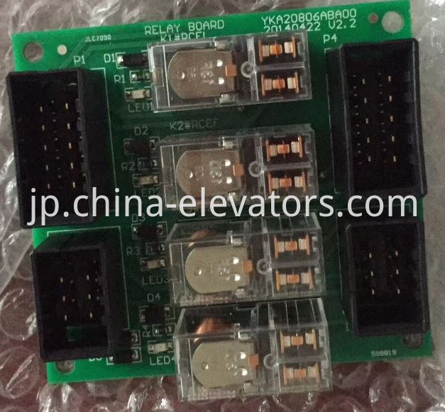 Fujitec Elevator RELAY BOARD YKA20806ABA00